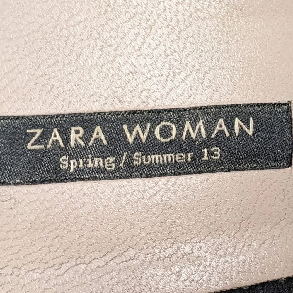Zara Platform Cork Heels